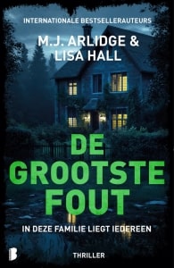 De grootste fout - M.J. Arlidge, Lisa Hall-min